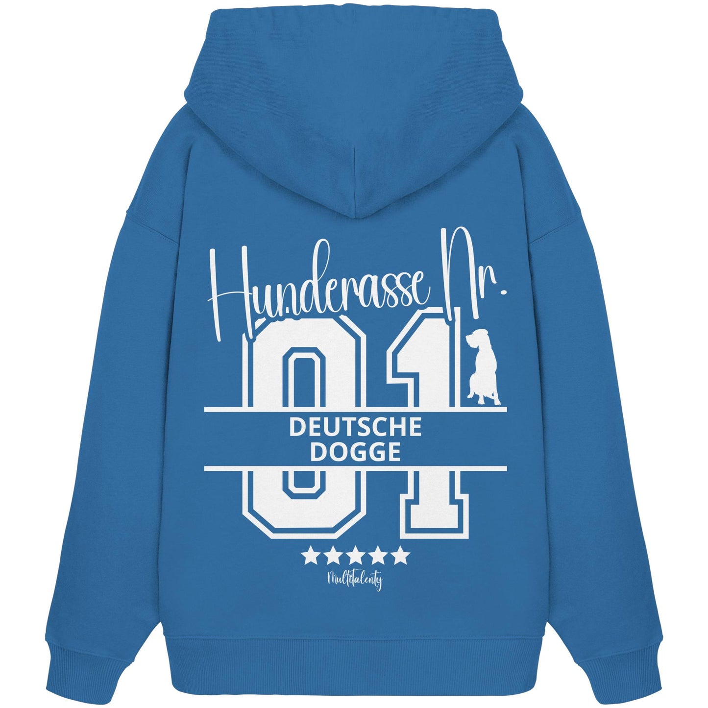 Nr. 01 Deutsche Dogge - Organic Oversize Hoodie