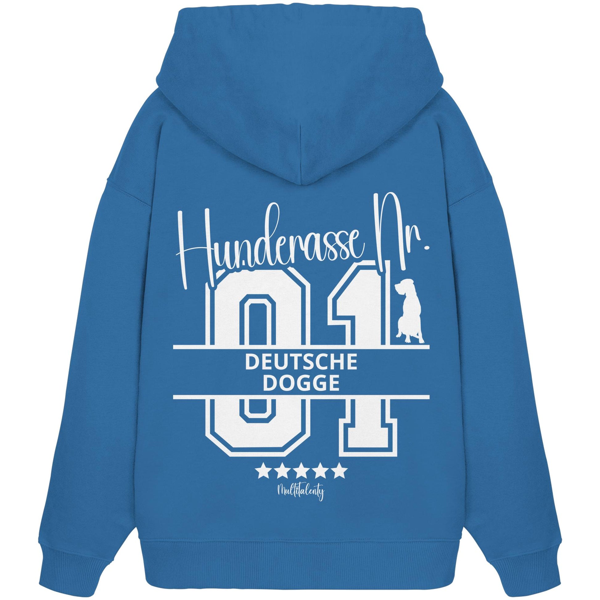 Nr. 01 Deutsche Dogge - Organic Oversize Hoodie