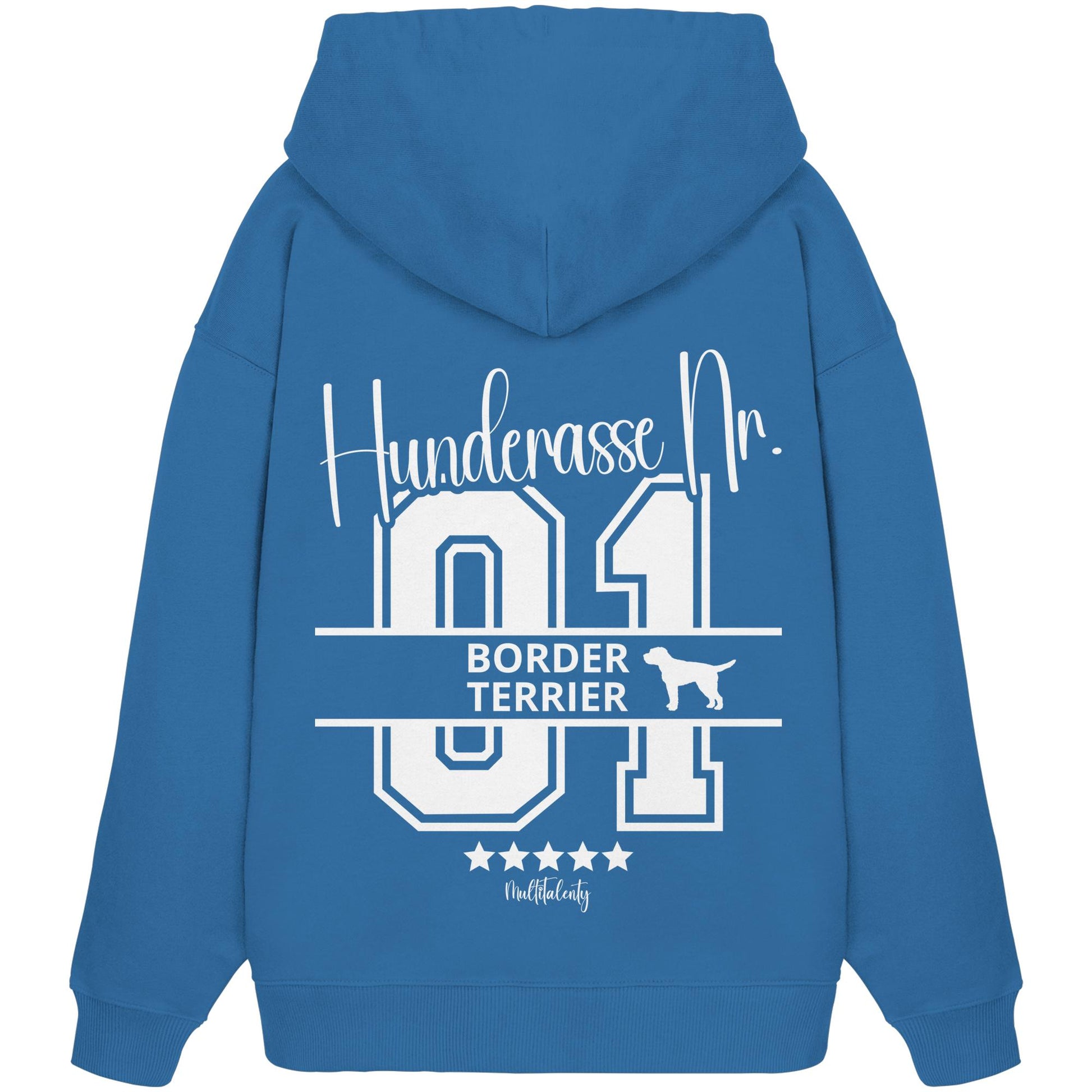 Nr. 01 Border Terrier - Organic Oversize Hoodie