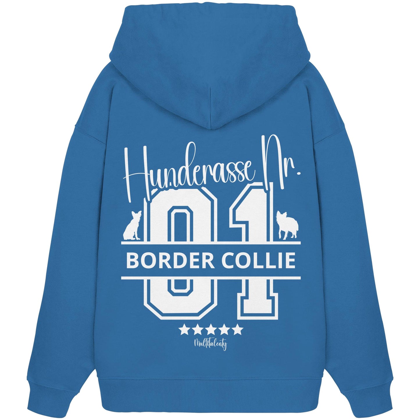 Nr. 01 Border Collie - Organic Oversize Hoodie
