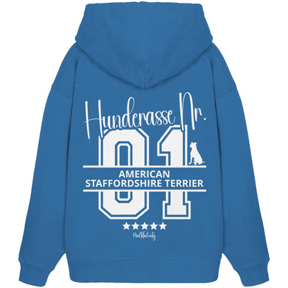 Nr. 01 American Staffordshire Terrier - Organic Oversize Hoodie