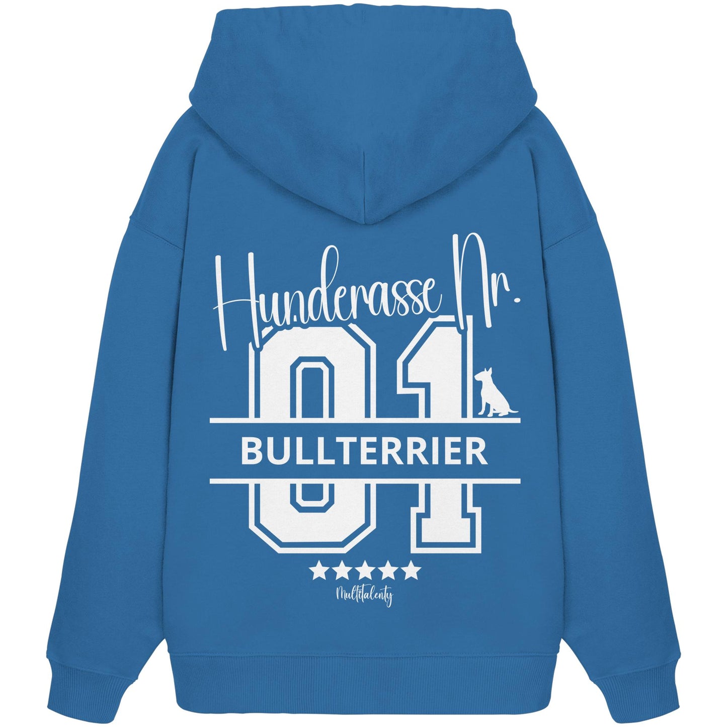 Nr. 01 Bullterrier - Organic Oversize Hoodie