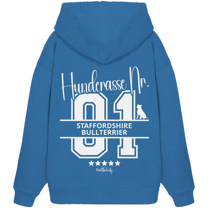 Nr. 01 Staffordshire Bullterrier - Organic Oversize Hoodie