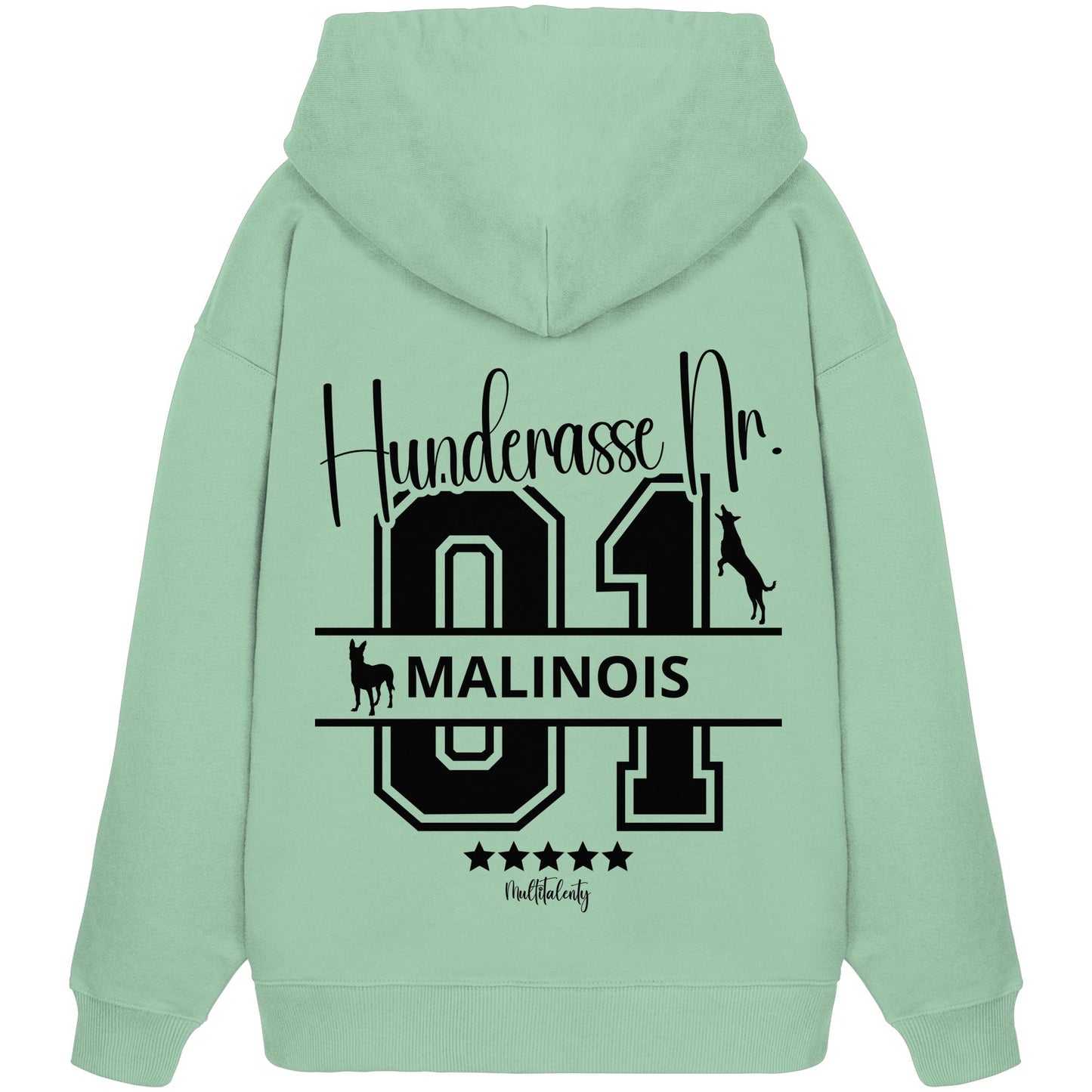 Nr. 01 Malinois - Organic Oversize Hoodie