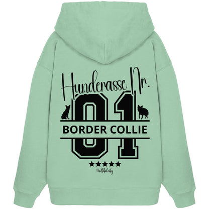 Nr. 01 Border Collie - Organic Oversize Hoodie