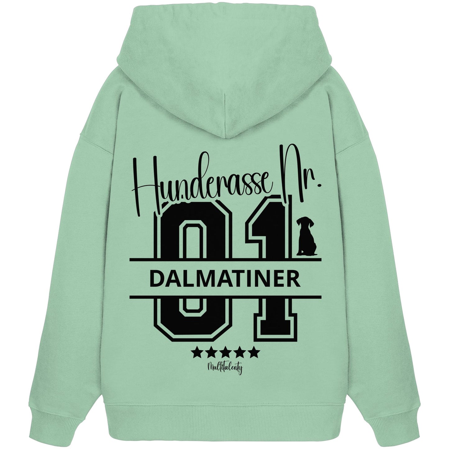 Nr. 01 Dalmatiner - Organic Oversize Hoodie