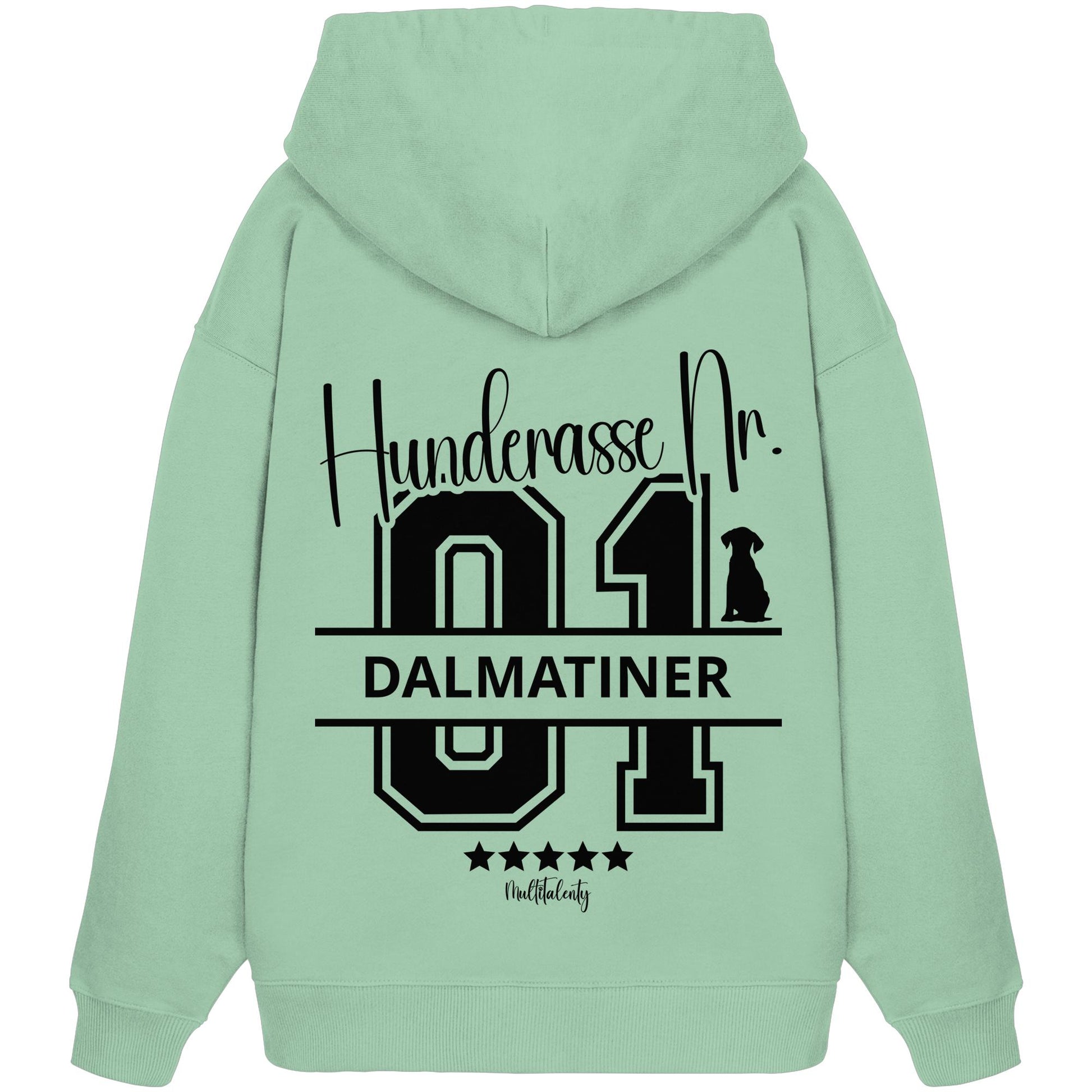 Nr. 01 Dalmatiner - Organic Oversize Hoodie