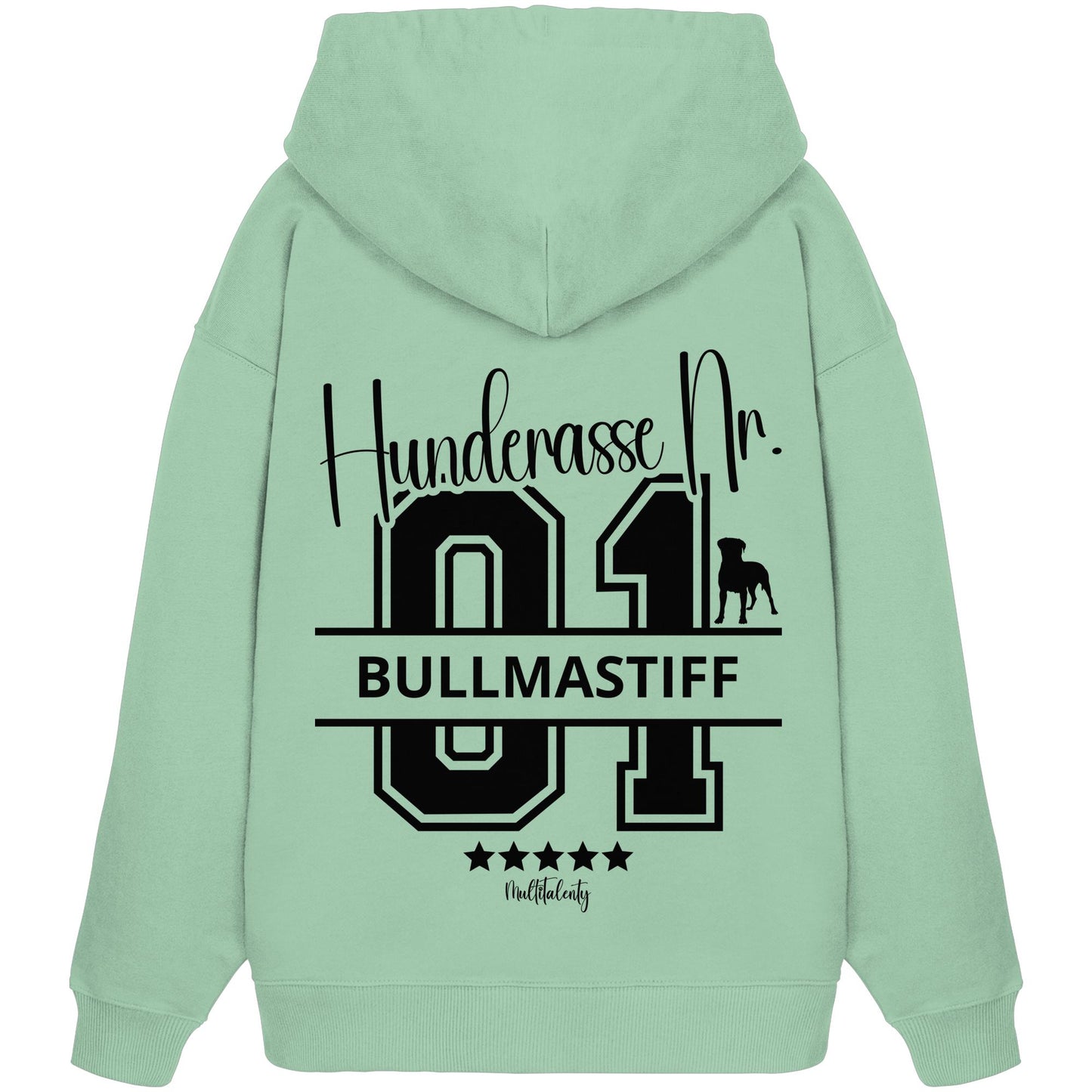 Nr. 01 Bullmastiff - Organic Oversize Hoodie