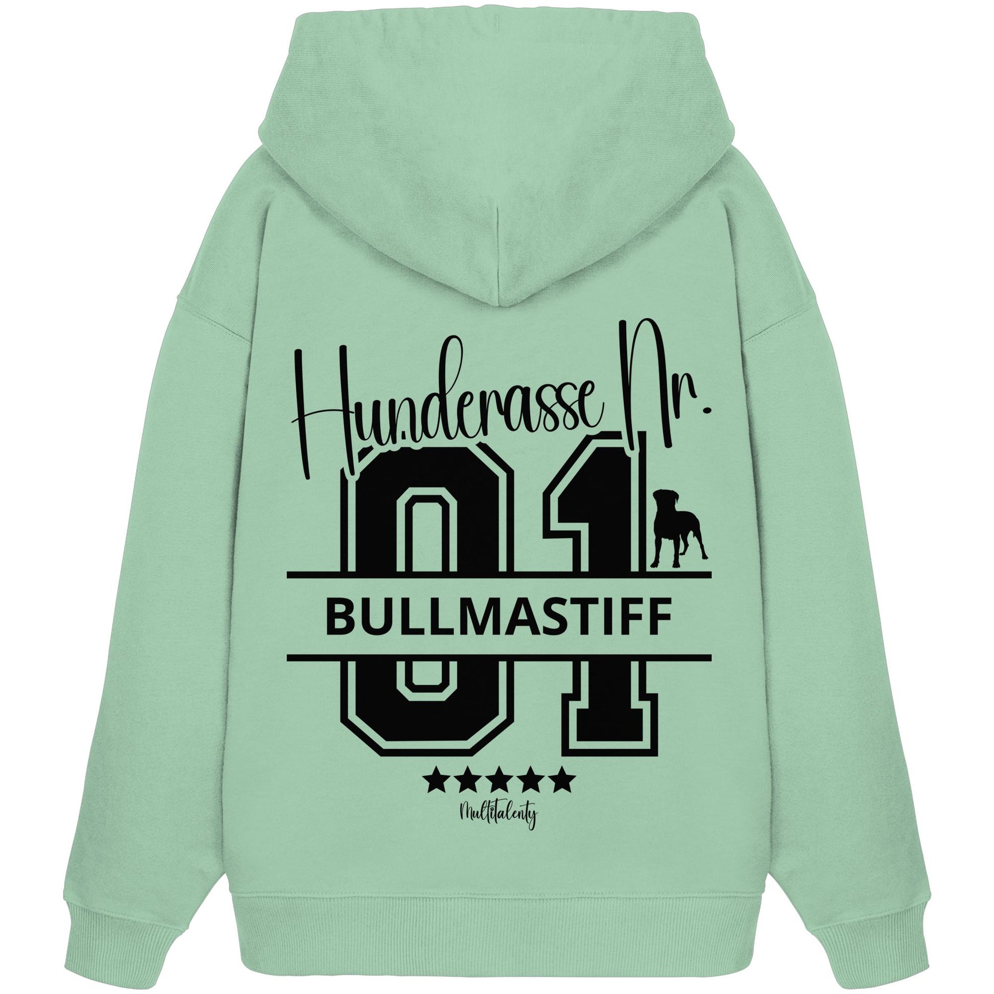 Nr. 01 Bullmastiff - Organic Oversize Hoodie
