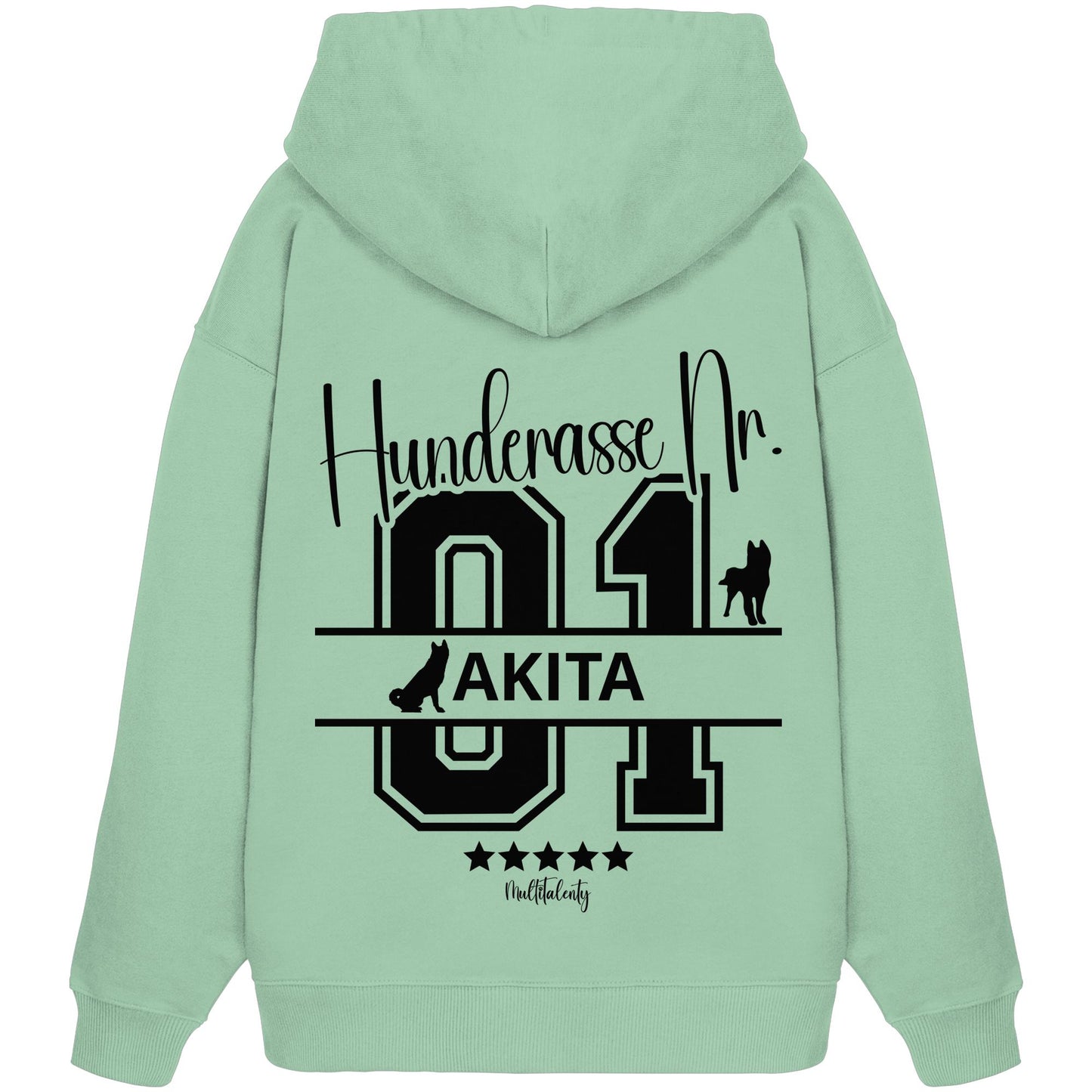 Nr. 01 Akita - Organic Oversize Hoodie