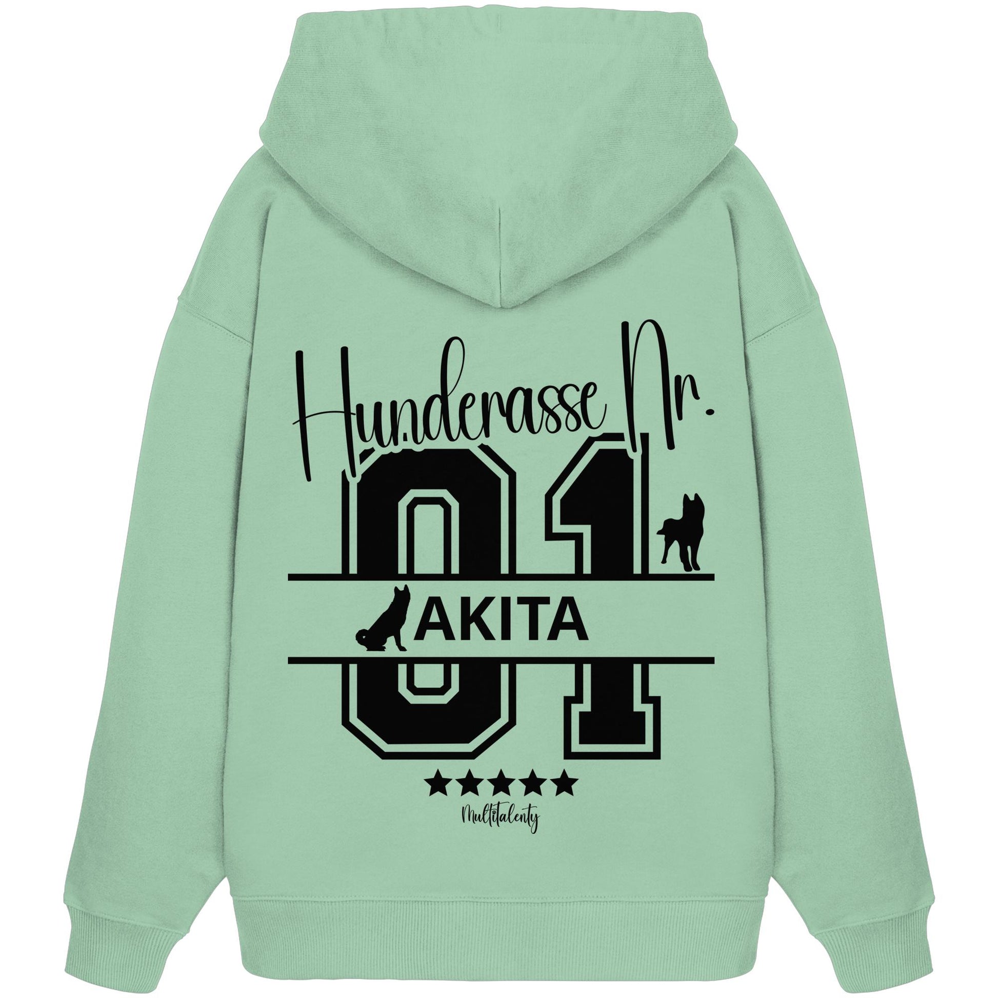 Nr. 01 Akita - Organic Oversize Hoodie