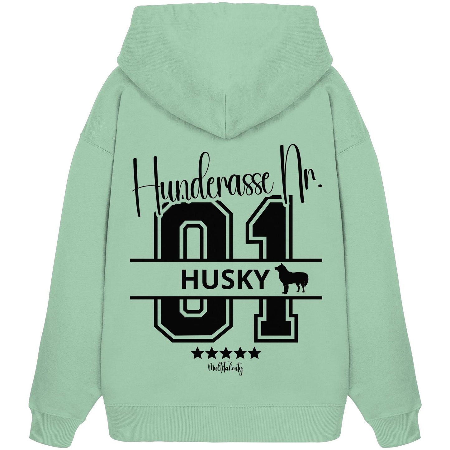 Nr. 01 Husky - Organic Oversize Hoodie