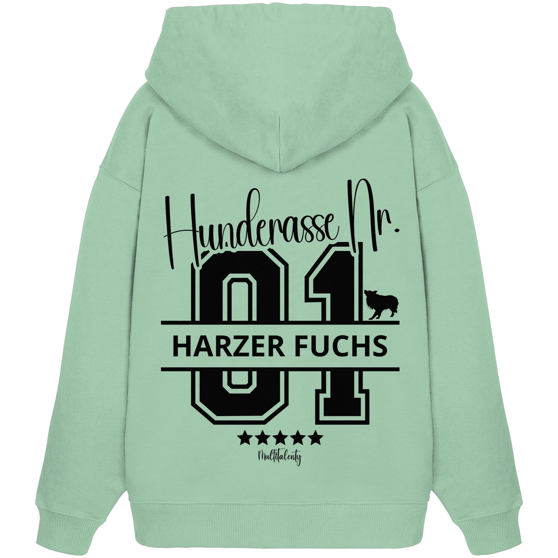 Nr. 01 Harzer Fuchs - Organic Oversize Hoodie