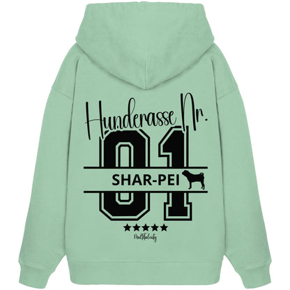 Nr. 01 Shar-Pei - Organic Oversize Hoodie