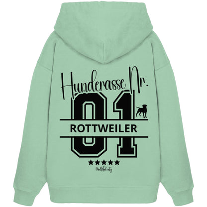 Nr. 01 Rottweiler - Organic Oversize Hoodie