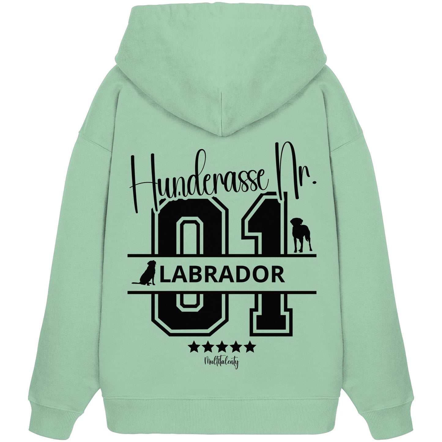 Nr. 01 Labrador - Organic Oversize Hoodie