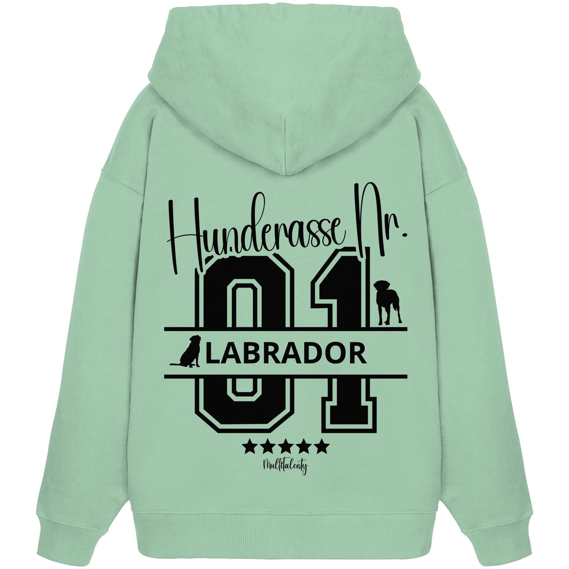 Nr. 01 Labrador - Organic Oversize Hoodie