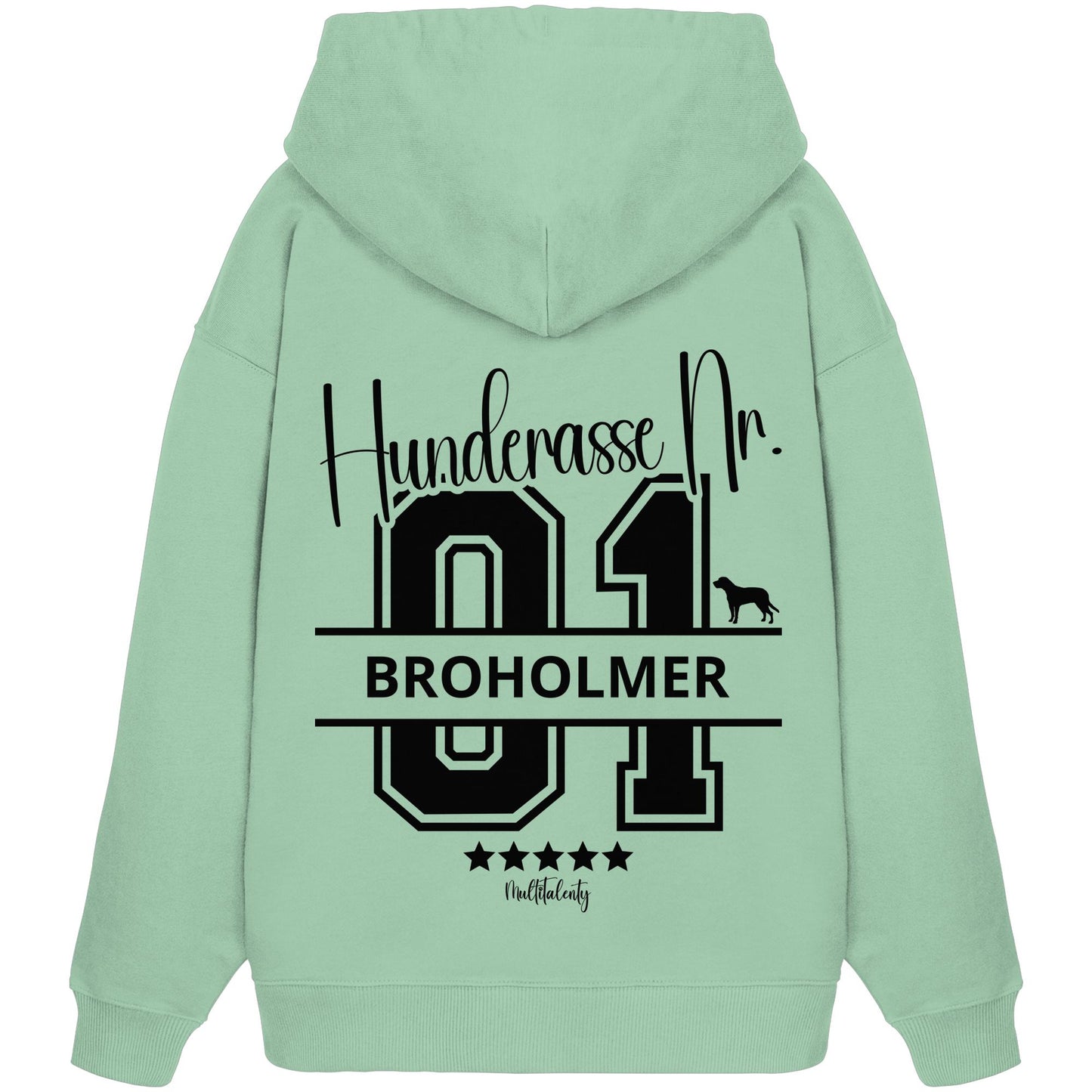 Nr. 01 Broholmer - Organic Oversize Hoodie