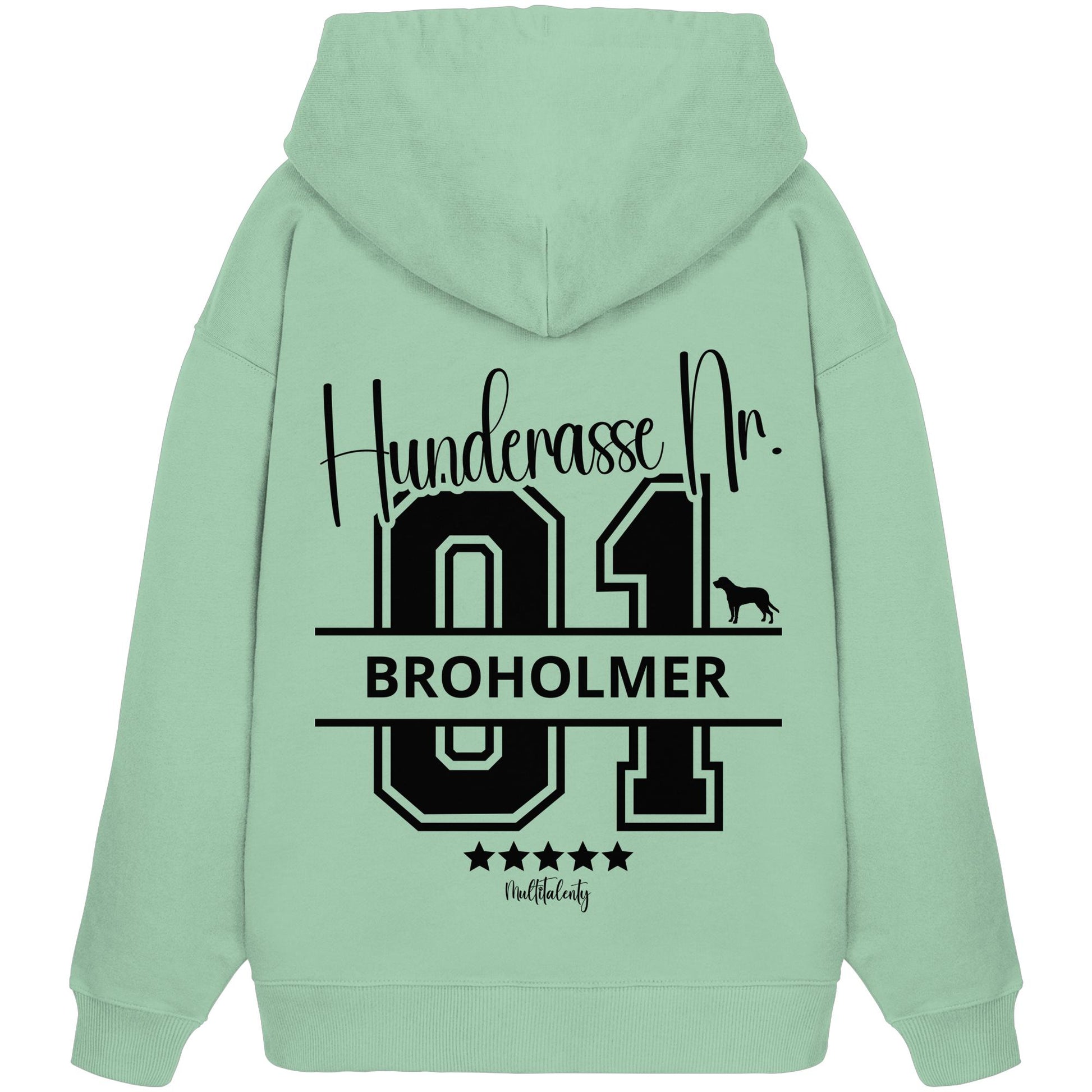 Nr. 01 Broholmer - Organic Oversize Hoodie