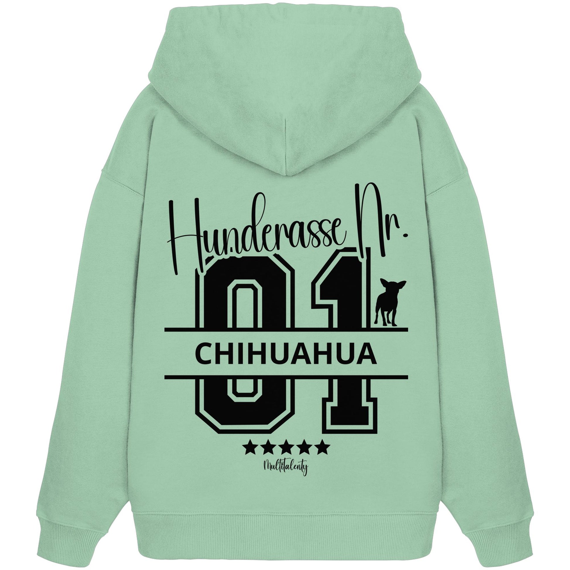 Nr. 01 Chihuahua - Organic Oversize Hoodie