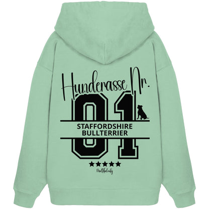Nr. 01 Staffordshire Bullterrier - Organic Oversize Hoodie