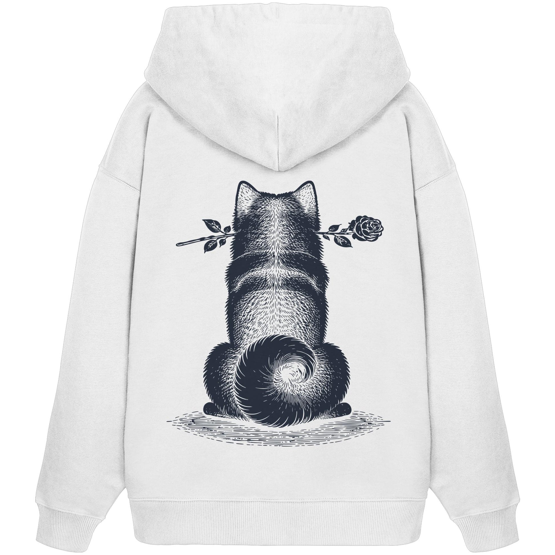 Silent Loyalty - American Akita - Organic Oversize Hoodie