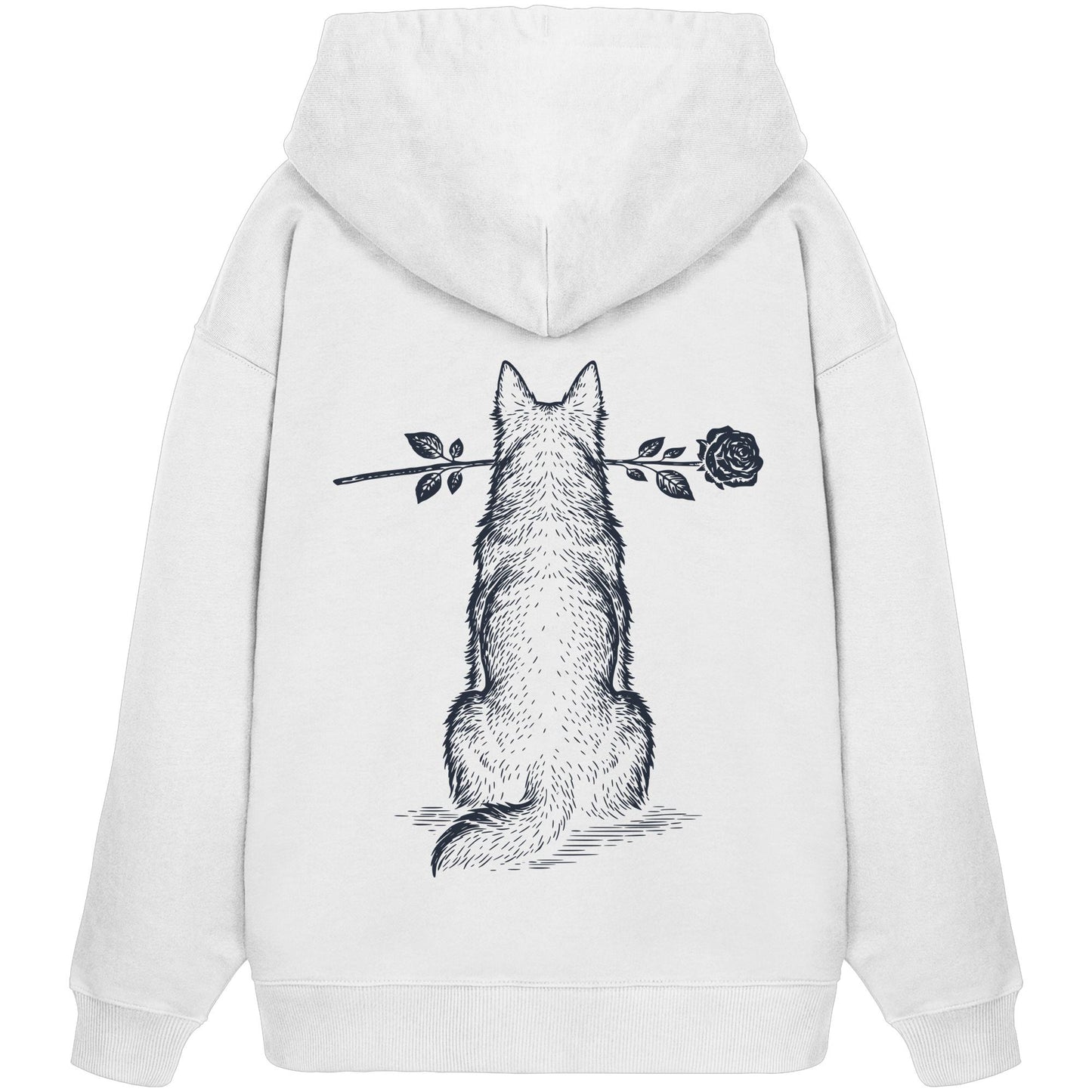 Silent Loyalty - Altdeutscher Schäferhund - Organic Oversize Hoodie