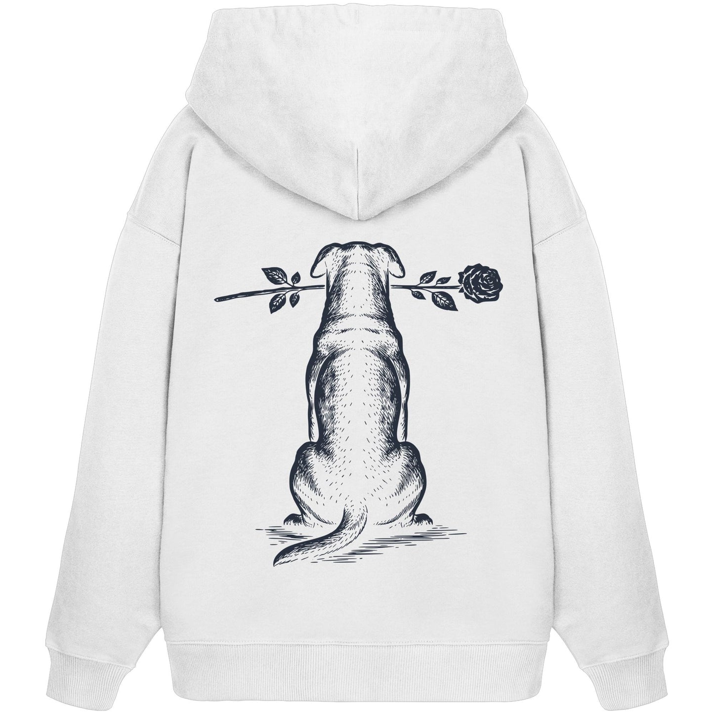 Silent Loyalty - Beauceron - Organic Oversize Hoodie
