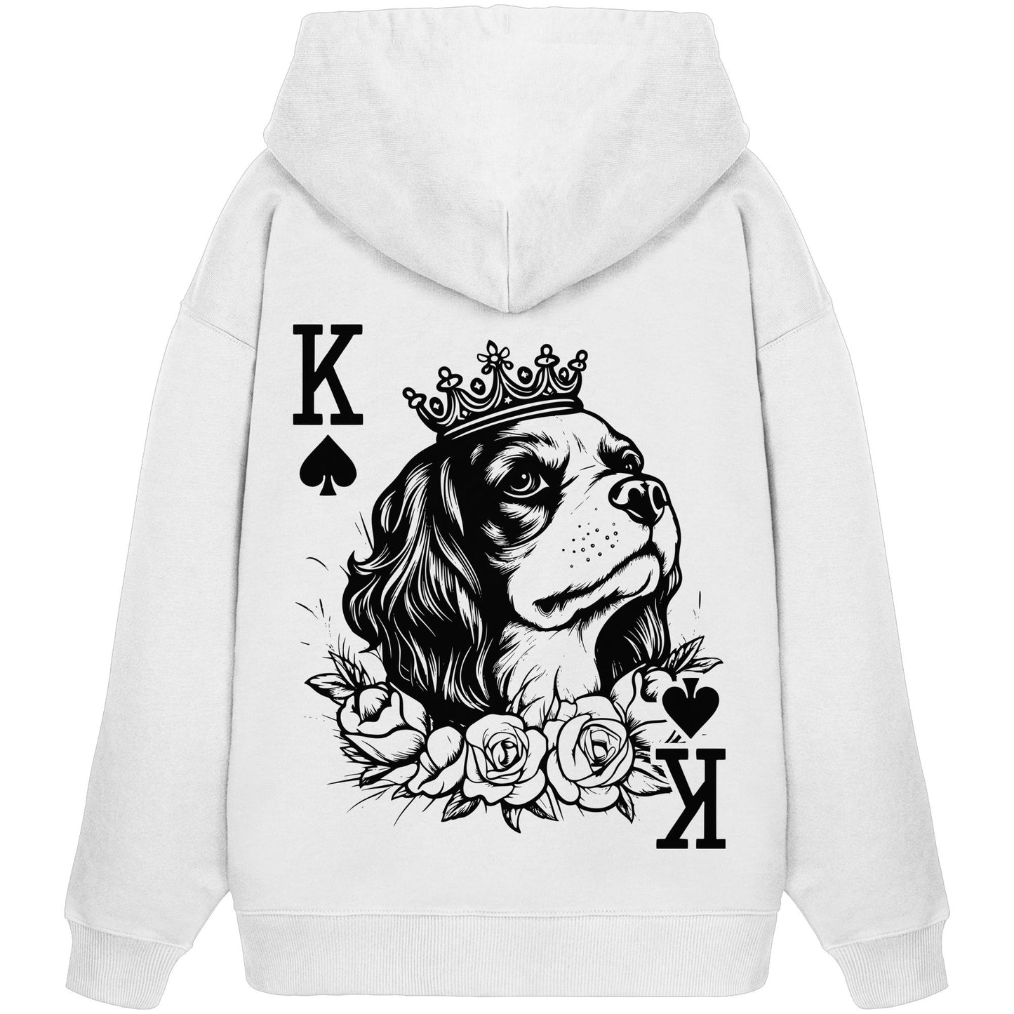 Pikkönig Cavalier King Charles Spaniel - Organic Oversize Hoodie