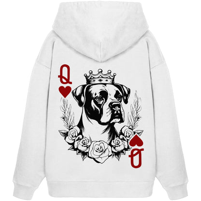 Herzkönigin Boxer - Organic Oversize Hoodie