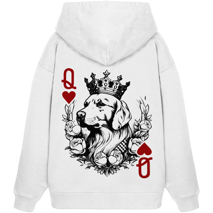 Herzkönigin Golden Retriever - Organic Oversize Hoodie