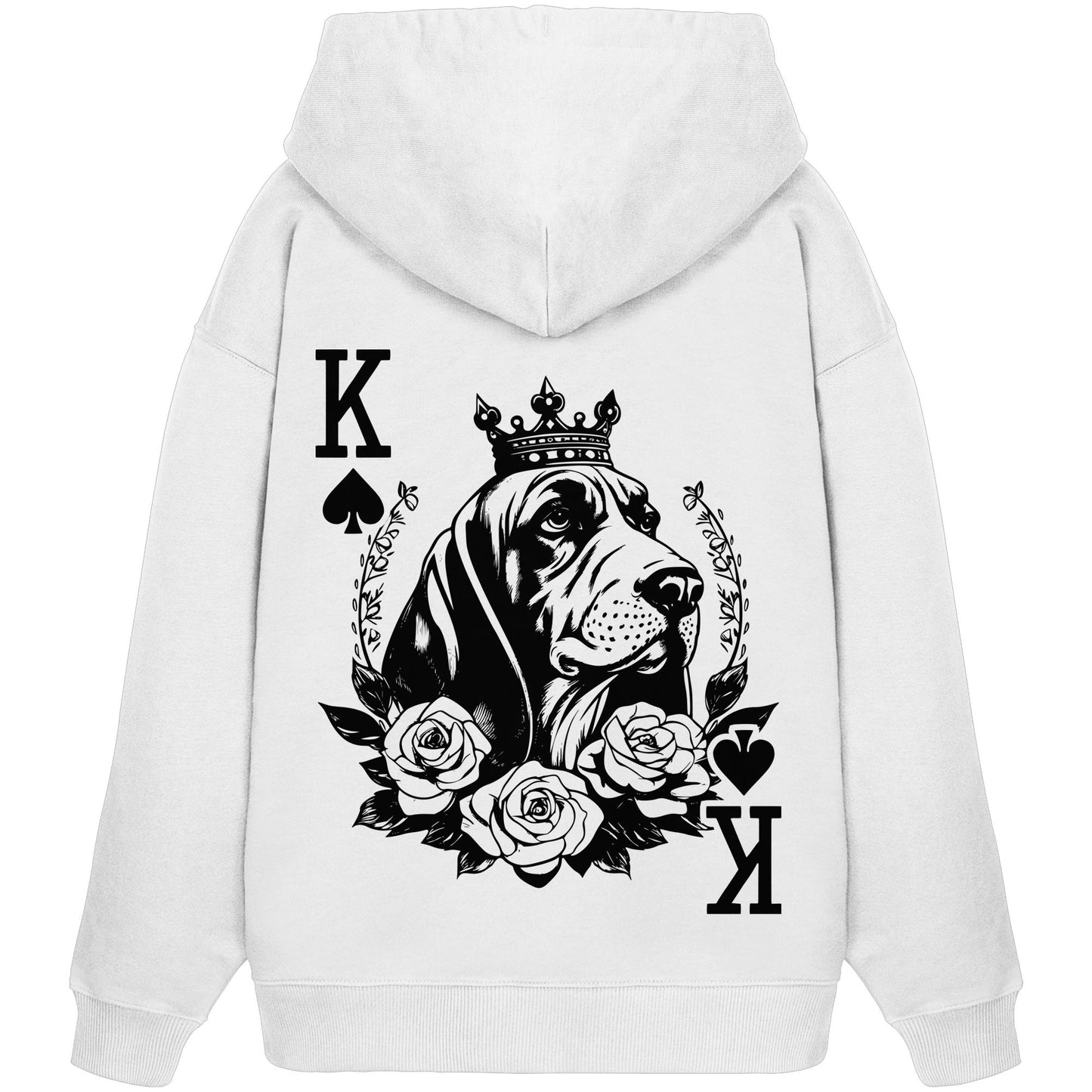 Pikkönig Basset Hound - Organic Oversize Hoodie