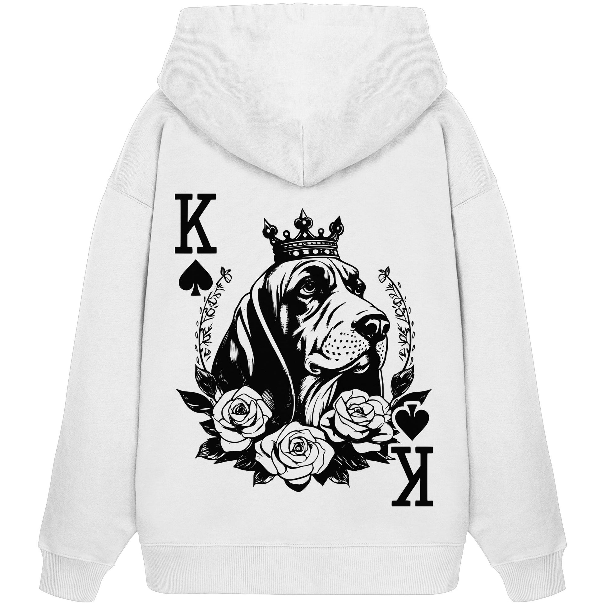 Pikkönig Basset Hound - Organic Oversize Hoodie