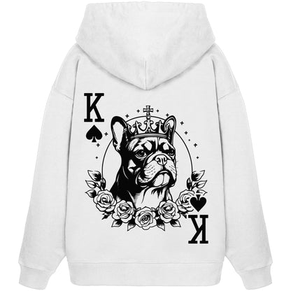 Pikkönig Französische Bulldogge - Organic Oversize Hoodie