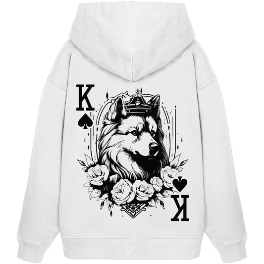 Pikkönig Wolfsspitz - Organic Oversize Hoodie