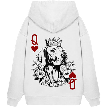 Herzkönigin Vizsla - Organic Oversize Hoodie