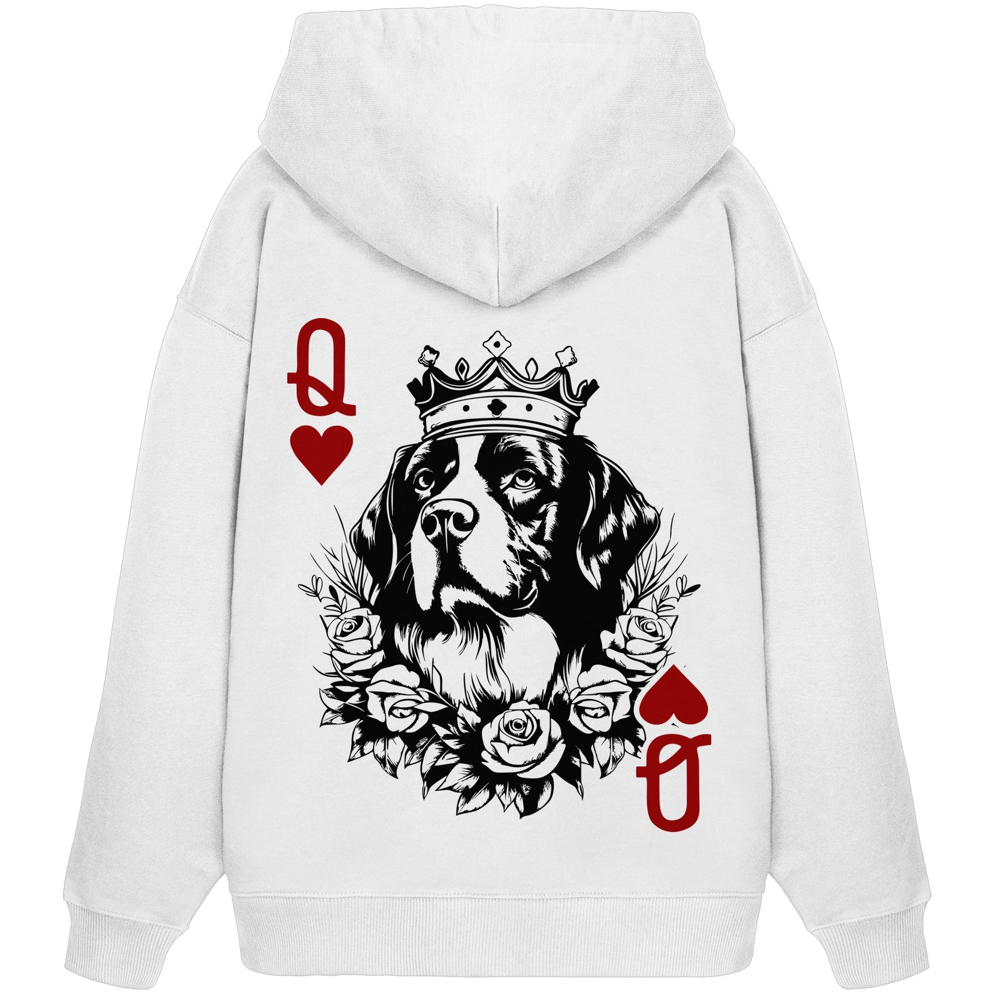 Herzkönigin Berner Sennenhund - Organic Oversize Hoodie