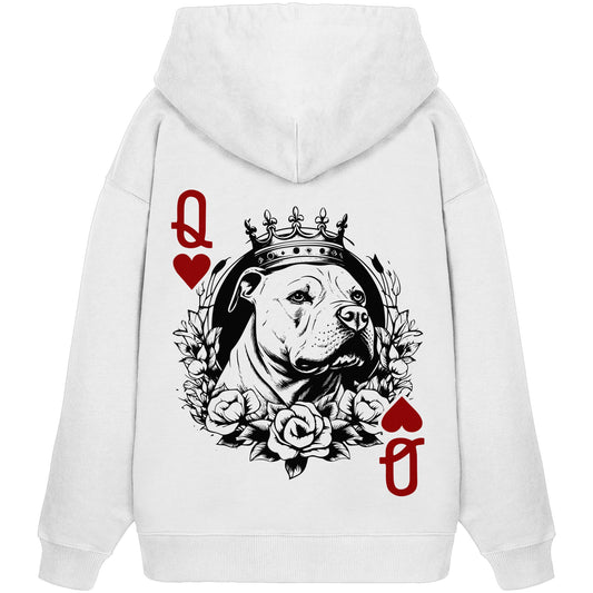 Herzkönigin Staffordshire Bullterrier - Organic Oversize Hoodie