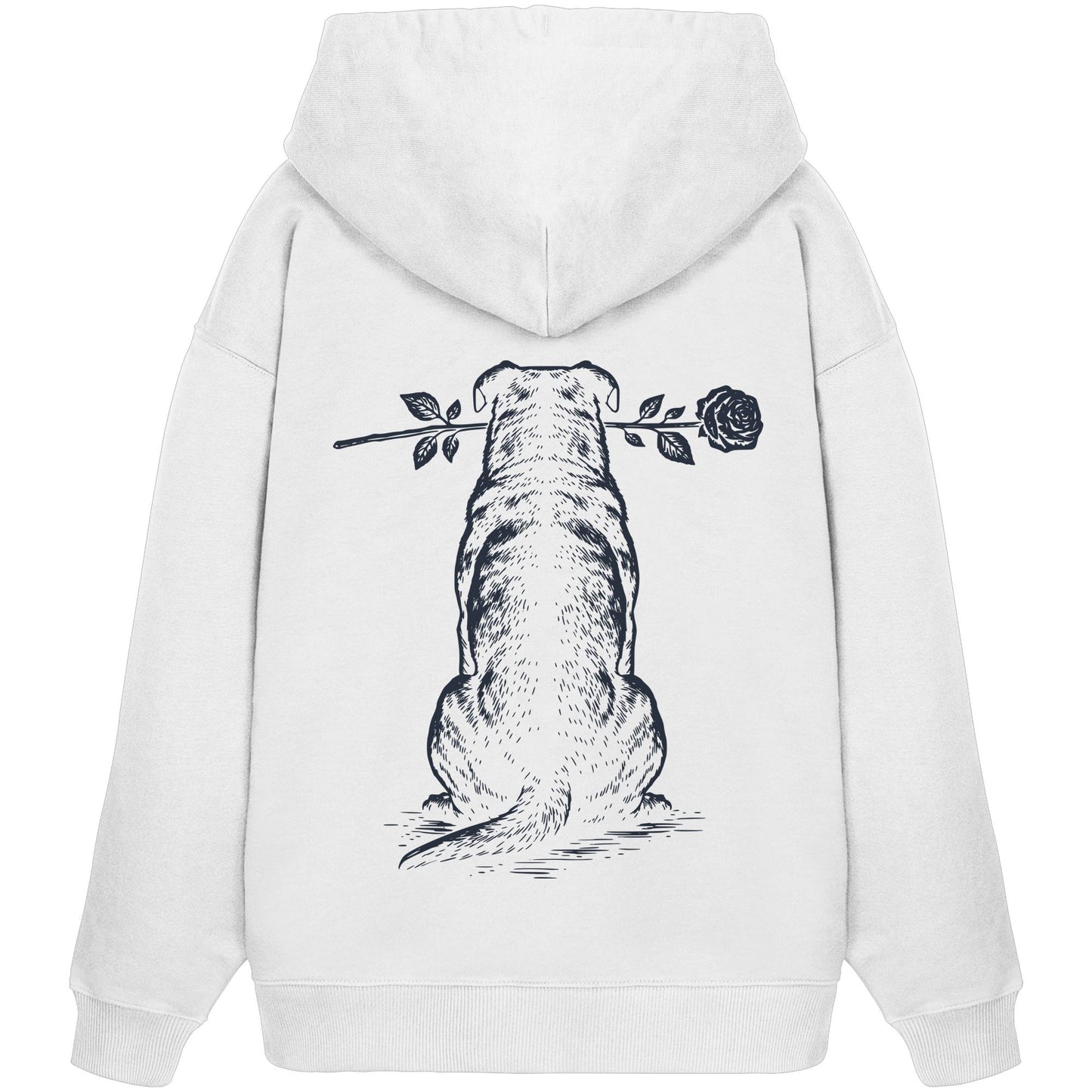 Silent Loyalty - Presa Canario - Organic Oversize Hoodie