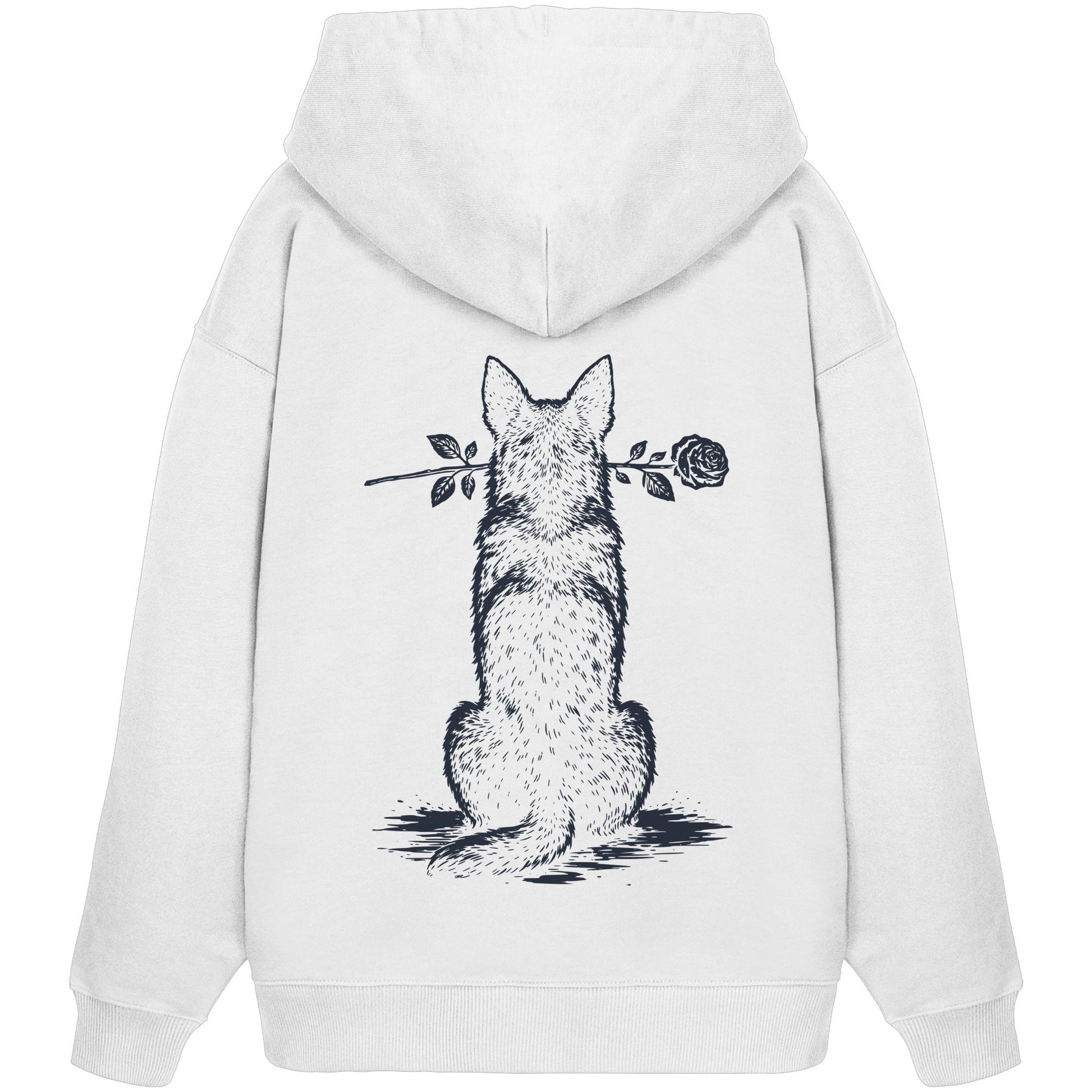 Silent Loyalty - Australian Cattle Dog - Organic Oversize Hoodie