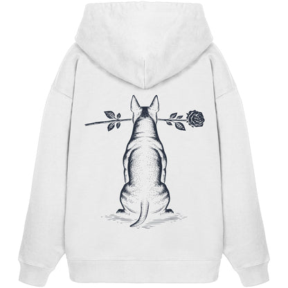 Silent Loyalty - Bullterrier - Organic Oversize Hoodie