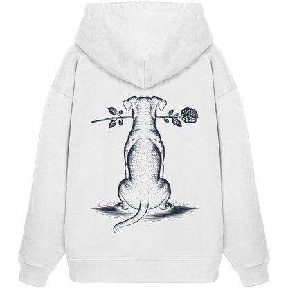 Silent Loyalty - Deutscher Pinscher - Organic Oversize Hoodie