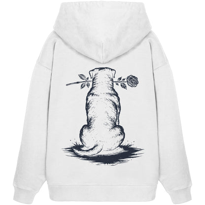 Silent Loyalty - Rottweiler - Organic Oversize Hoodie