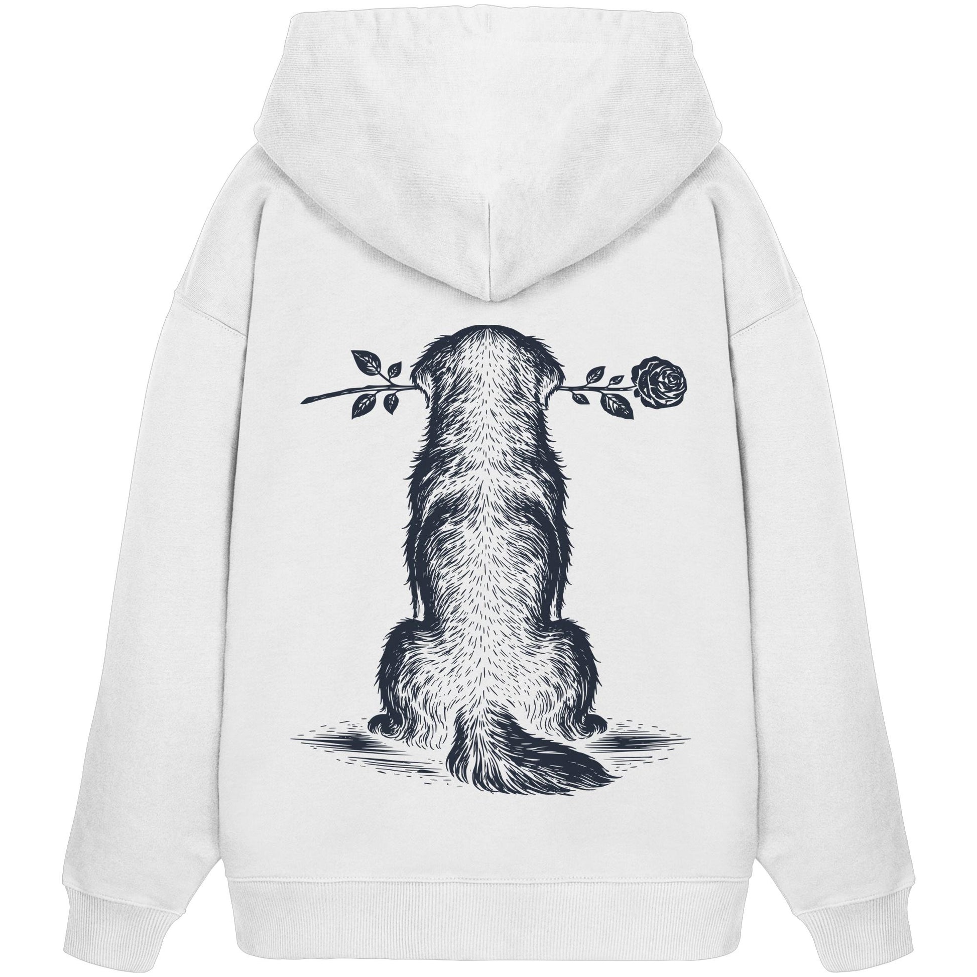 Silent Loyalty - Golden Retriever - Organic Oversize Hoodie