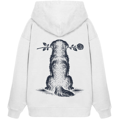 Silent Loyalty - Golden Retriever - Organic Oversize Hoodie