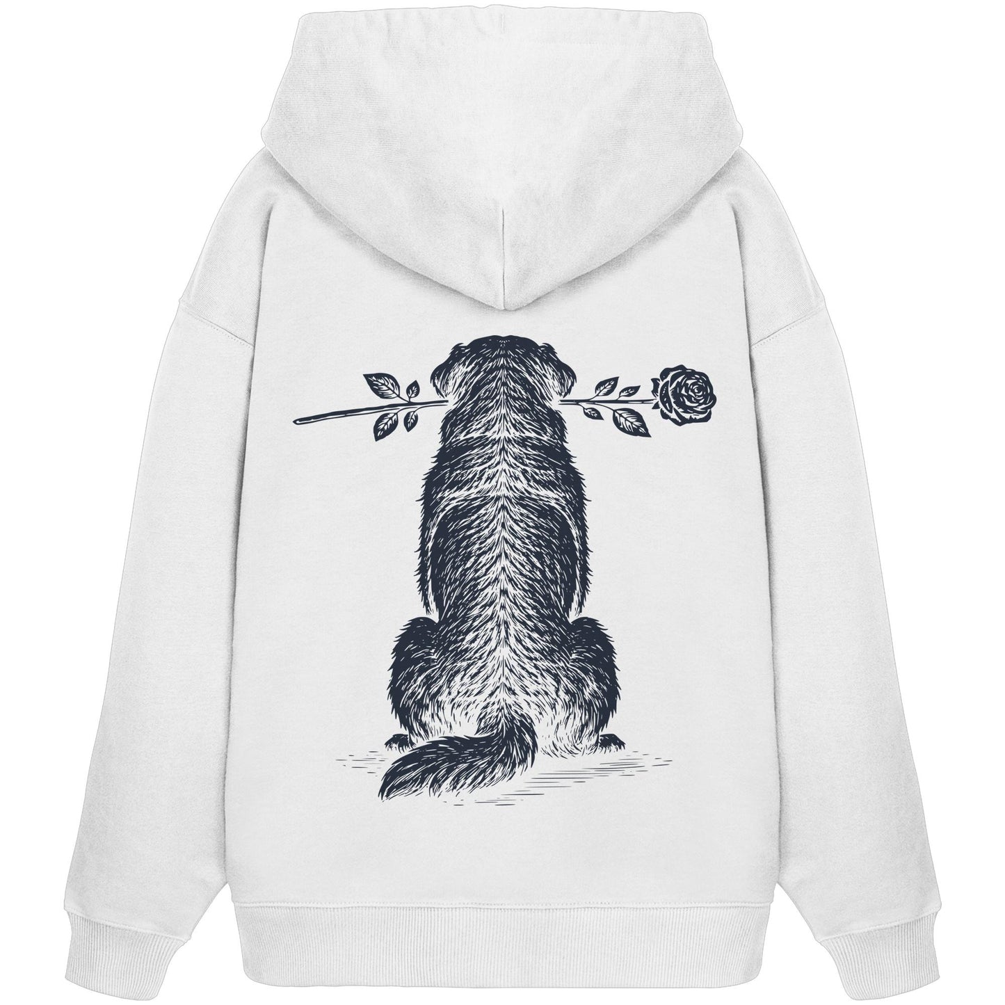 Silent Loyalty - Kuvasz - Organic Oversize Hoodie