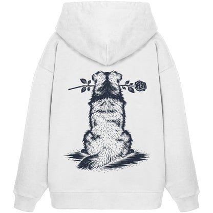 Silent Loyalty - Australian Shepherd - Organic Oversize Hoodie
