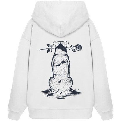 Silent Loyalty - American Staffordshire Terrier - Organic Oversize Hoodie