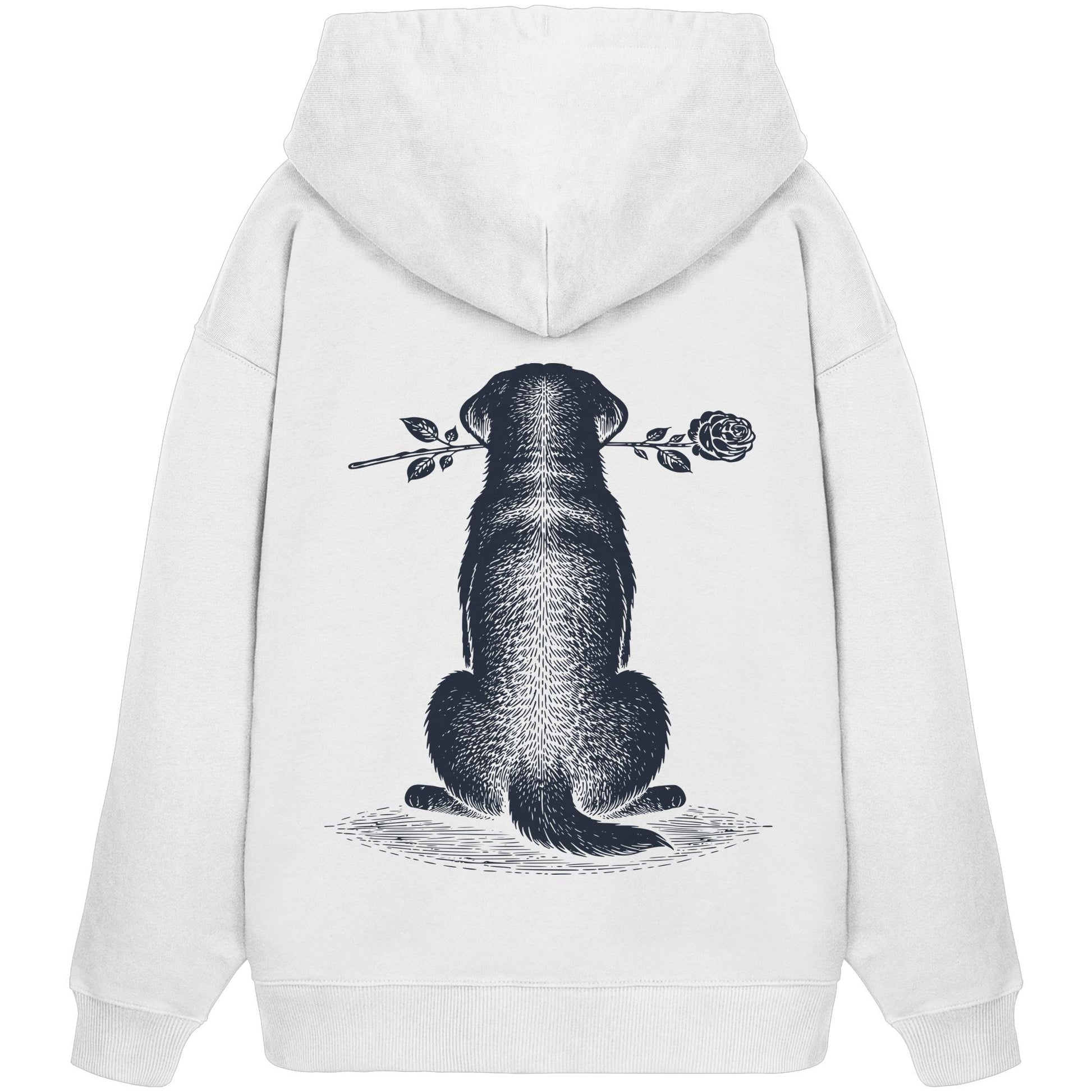 Silent Loyalty - Labrador - Organic Oversize Hoodie