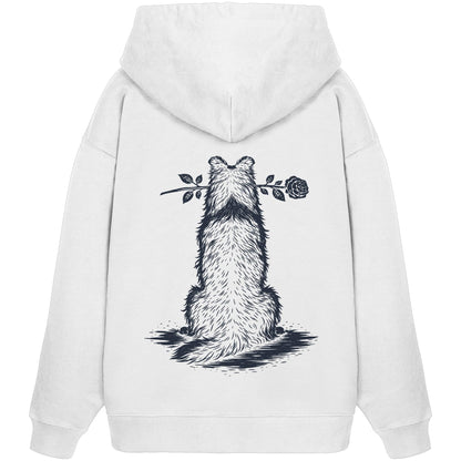 Silent Loyalty - Collie - Organic Oversize Hoodie
